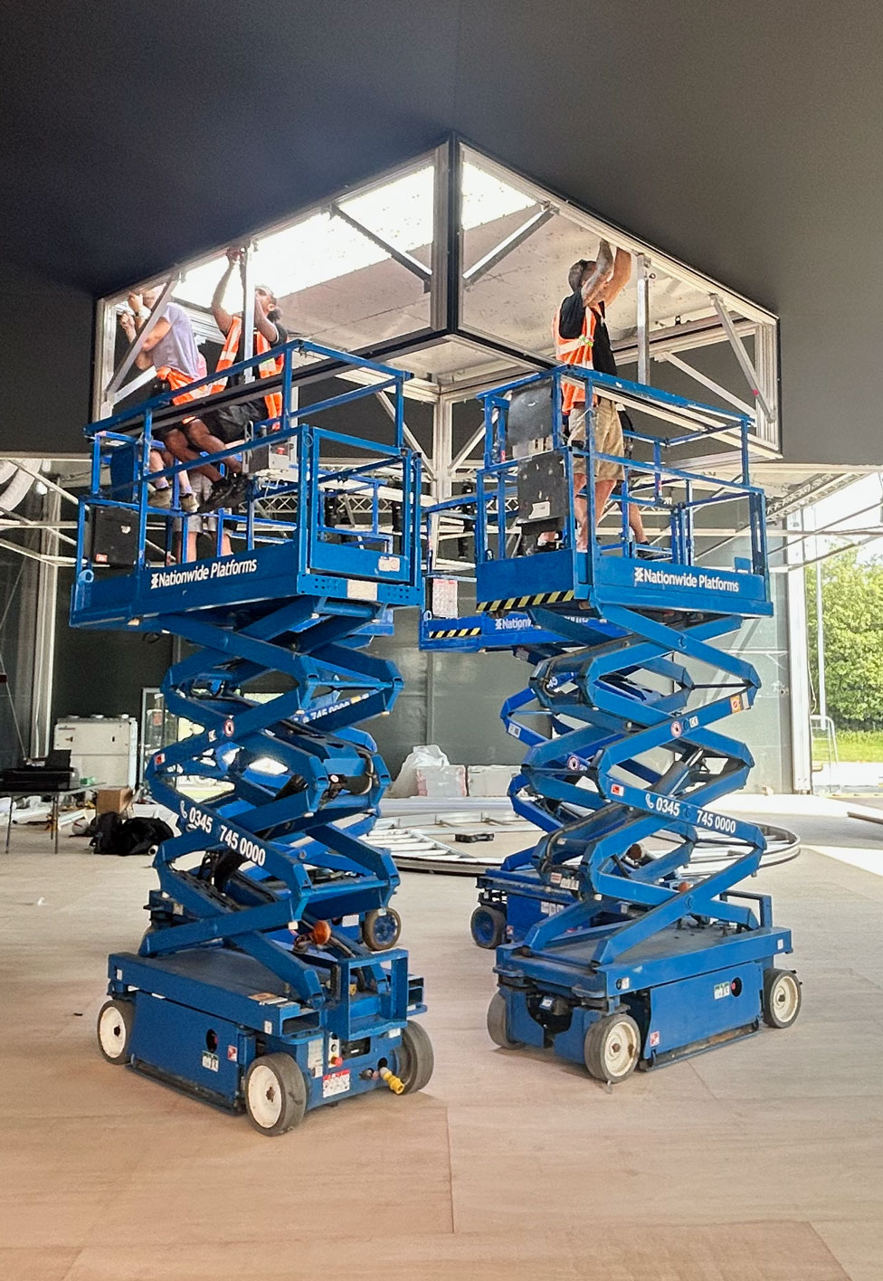 Installing Fabtracked Hanging Frame
